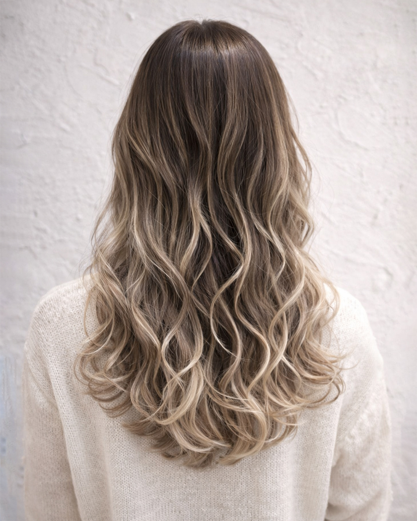Type10 バレイヤージュ ヘアスタイル 2