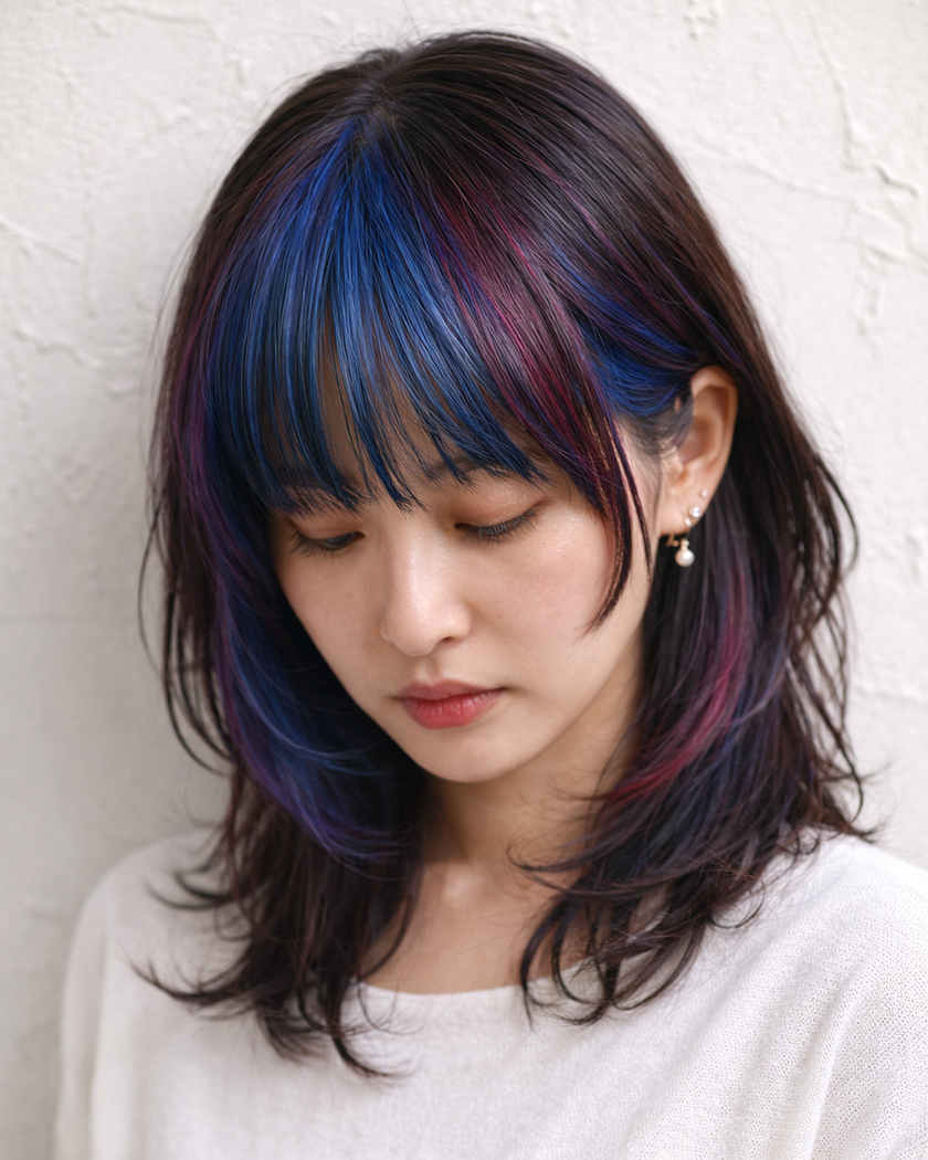 Type12 おしゃれな白髪染め ヘアスタイル 3