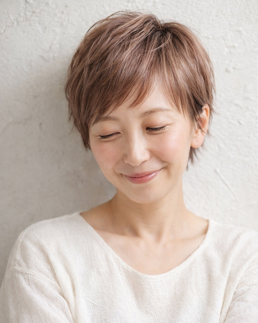 Type2 おしゃれ染めで白髪ぼかし（白髪カバー） ヘアスタイル 5