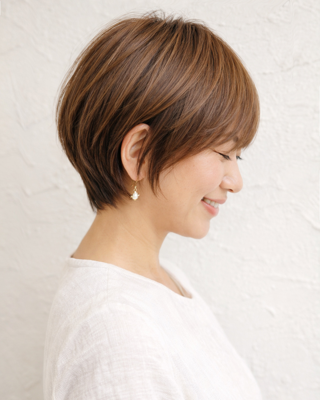 Type3 ハイライトで白髪ぼかし（白髪カバー） ヘアスタイル 4