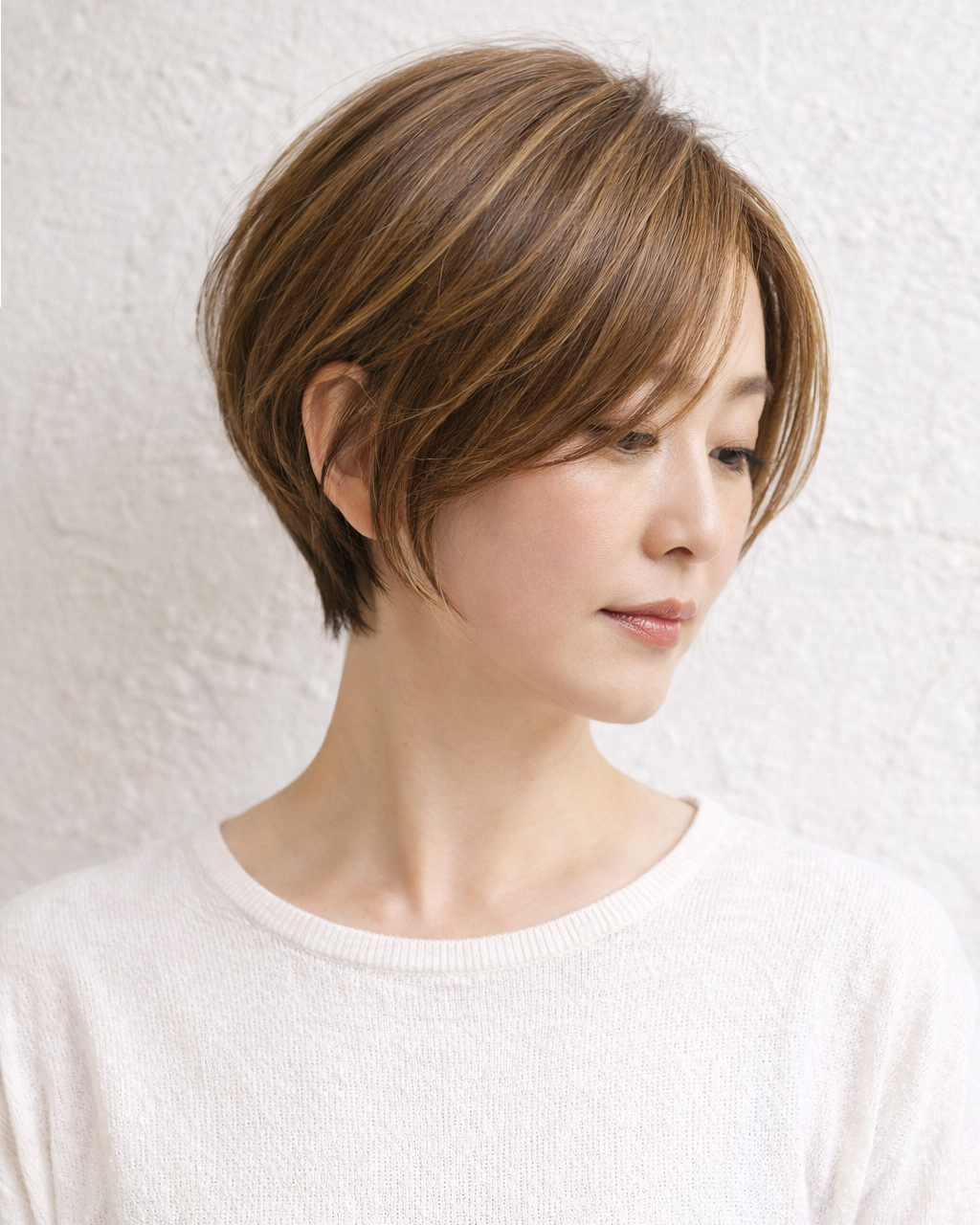 Type3 ハイライトで白髪ぼかし（白髪カバー） ヘアスタイル 5