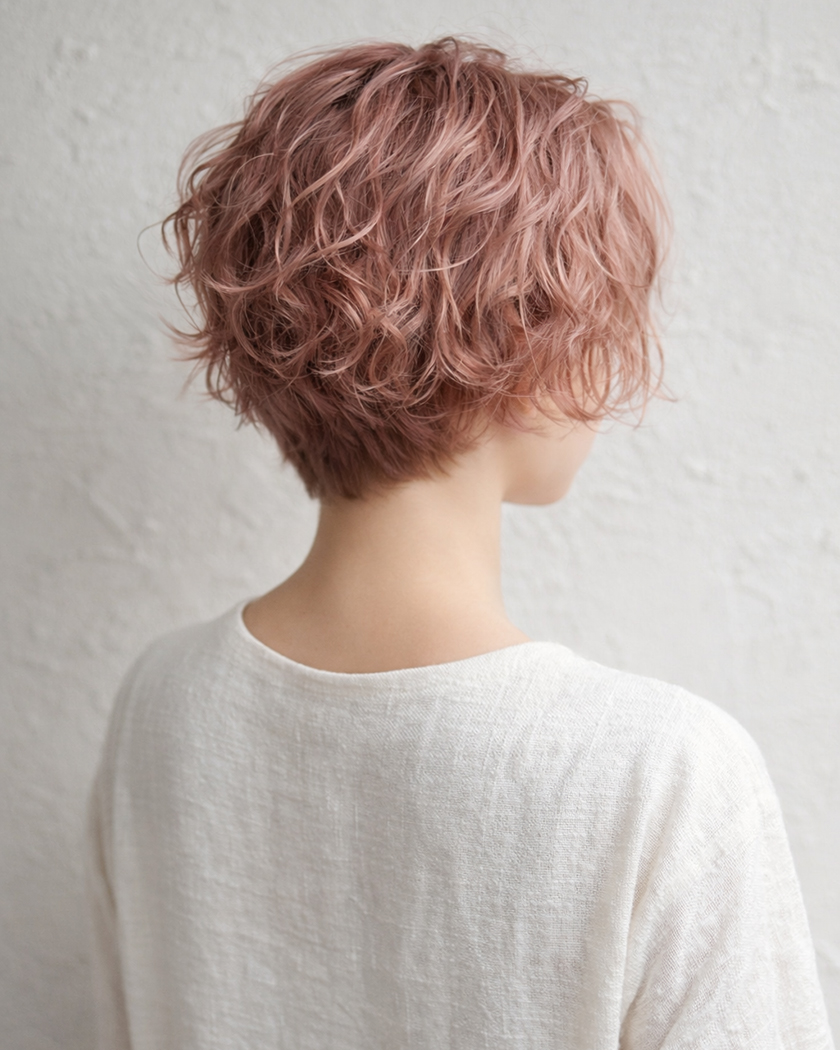 Type5 白髪率70%以上又はブリーチ使用で白髪ぼかし ヘアスタイル 4