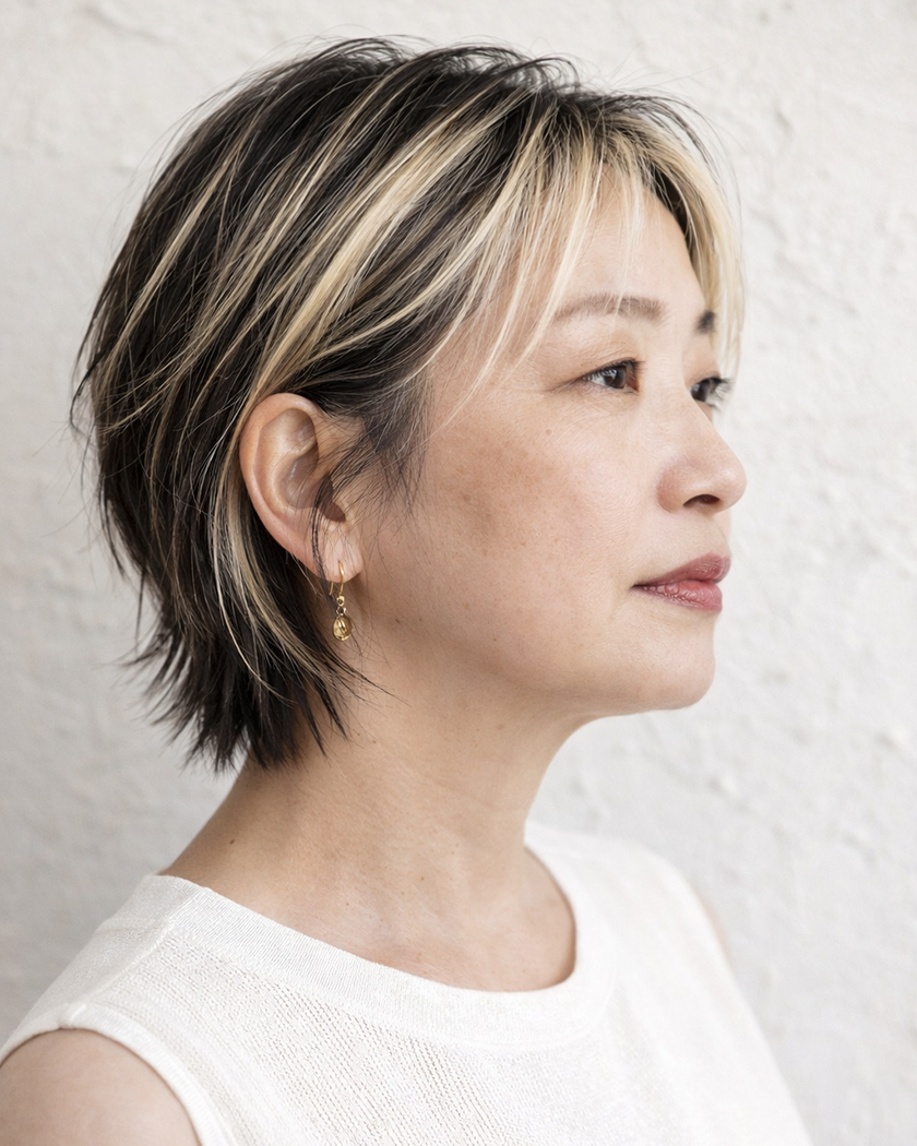 Type6 フェイスフレーミング ヘアスタイル 2