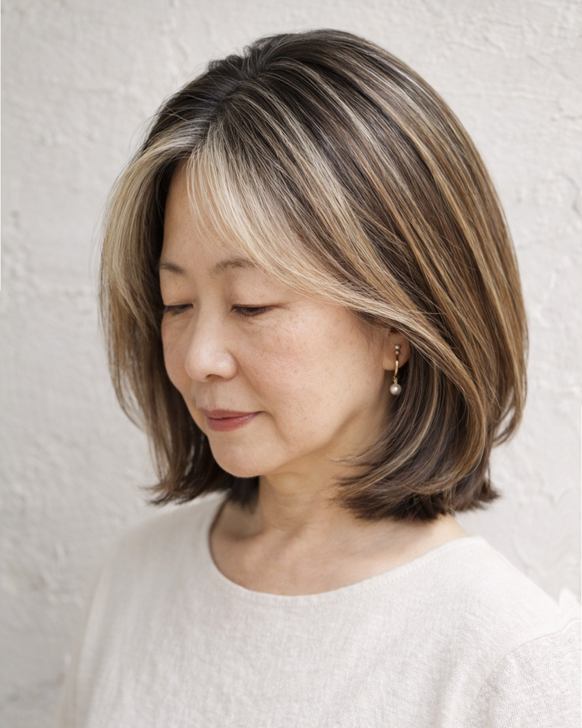 Type6 フェイスフレーミング ヘアスタイル 3