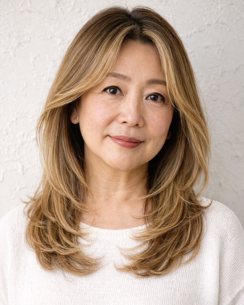 Type6 フェイスフレーミング ヘアスタイル 4